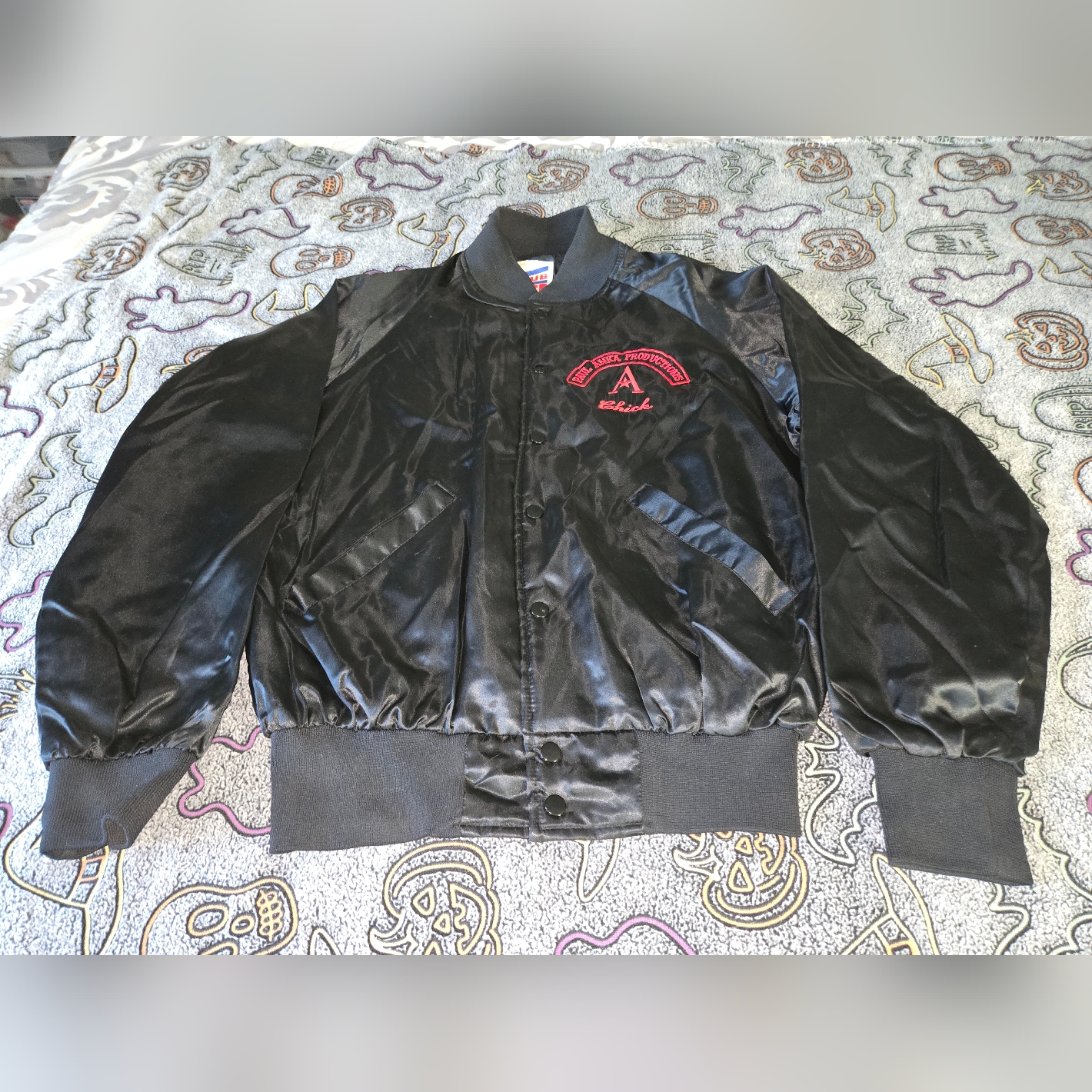 Paul Anka Productions Jacket  1970s Paul Anka Productions Team Jacket Chick